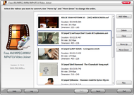 Free AVI/MPEG/WMV/MP4/FLV Video Joiner screenshot